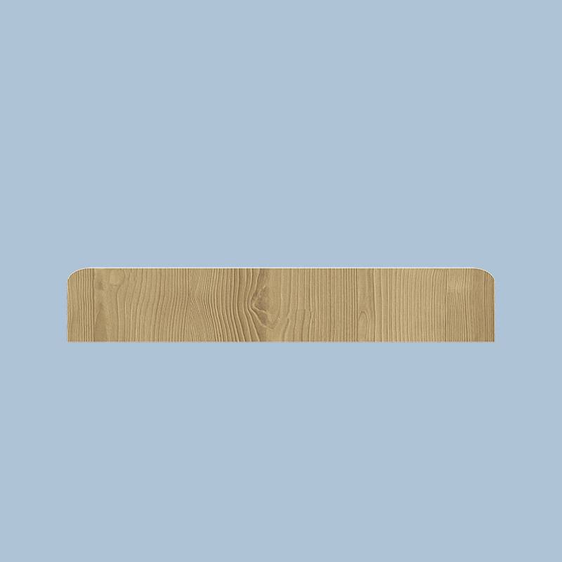 Koplat Recht  - 12 x 43 mm