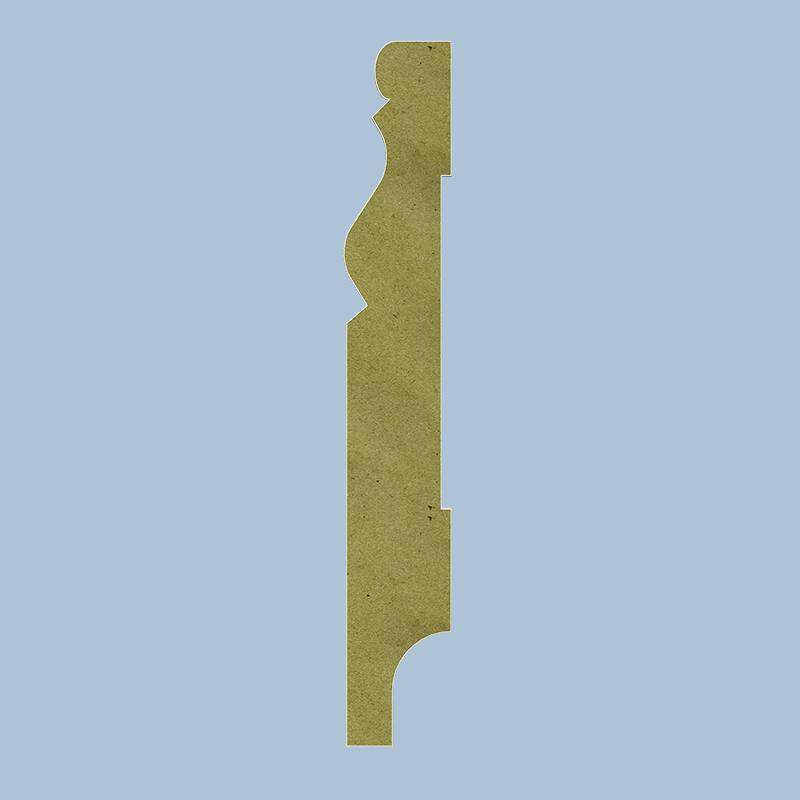 Gotische Plint - 18 x 120 mm