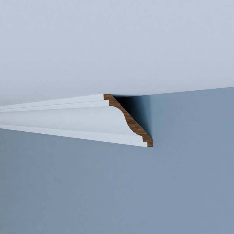 Plafondlijst Risto - 12 x 60 mm