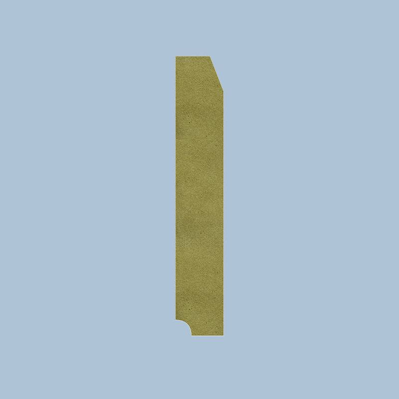 Lambrisering Plint Schuin - 25 x 144 mm