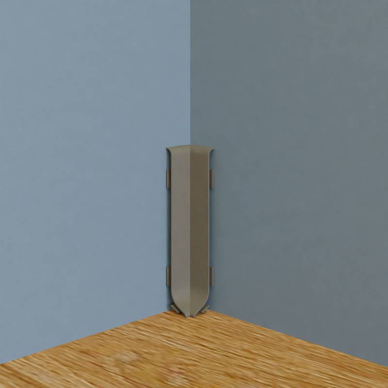 Binnenhoek - 10 x 60 mm -  Aluminium
