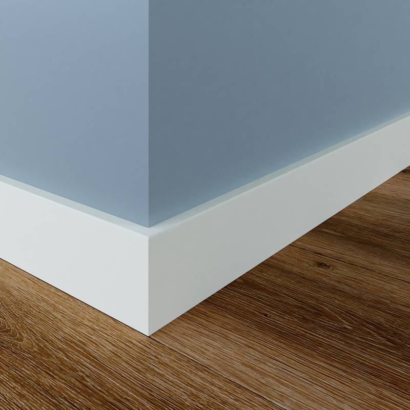 Gladde Plint Meranti - 9 x 45 mm