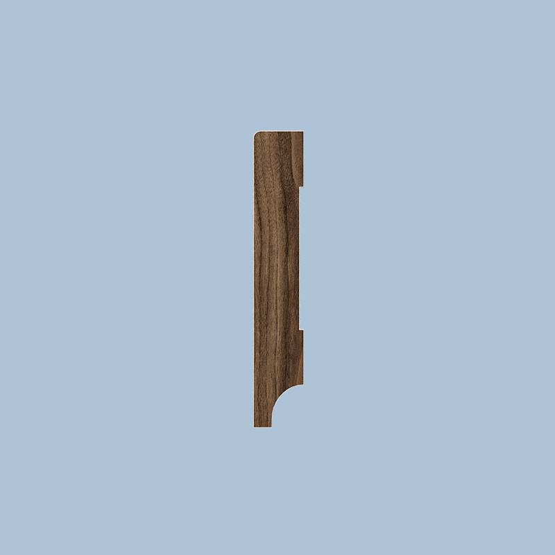 Gladde Plint Meranti - 9 x 45 mm