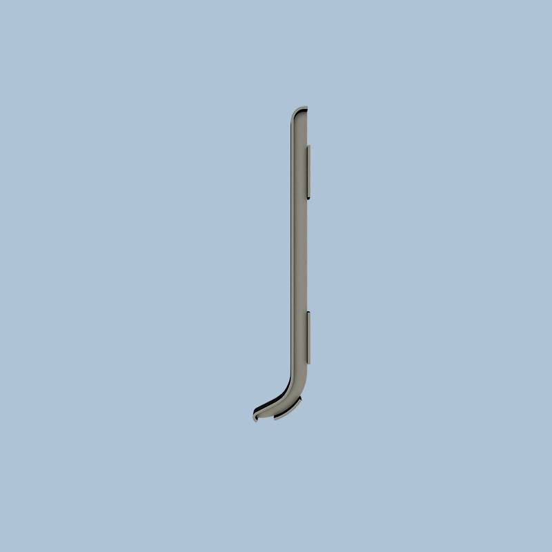 Koppelstuk - 10 x 40 mm -  Aluminium