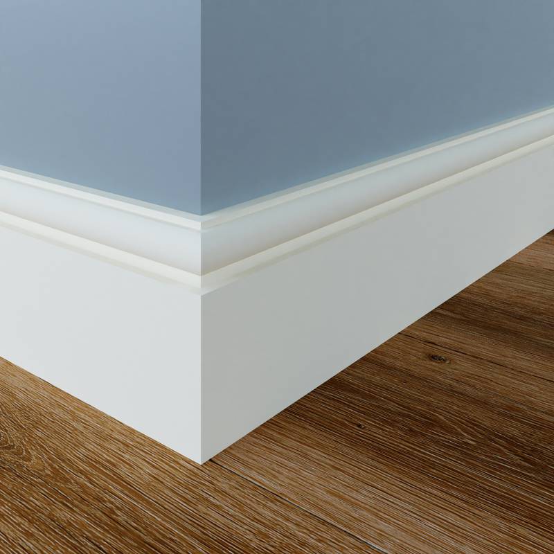 Sier Plint - 18 x 120 mm