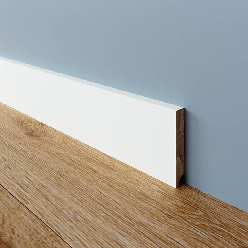 Gladde Plint - 18 x 90 mm