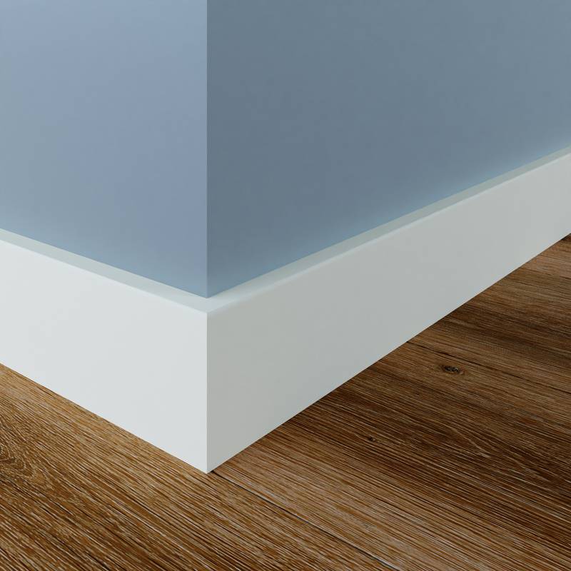 Gladde Plint - 18 x 90 mm