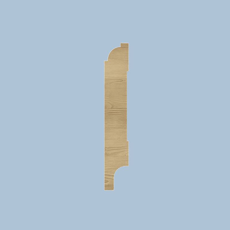 Kraal Plint - 15 x 120 mm - RAL 9010