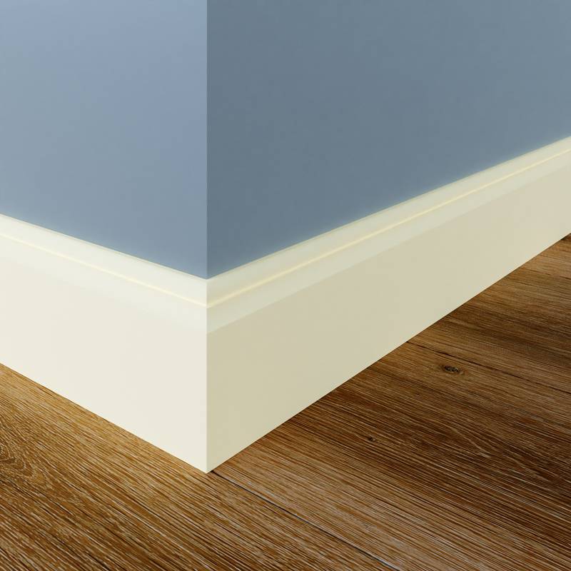 Toscaanse Plint - 15 x 120 mm - RAL 9010