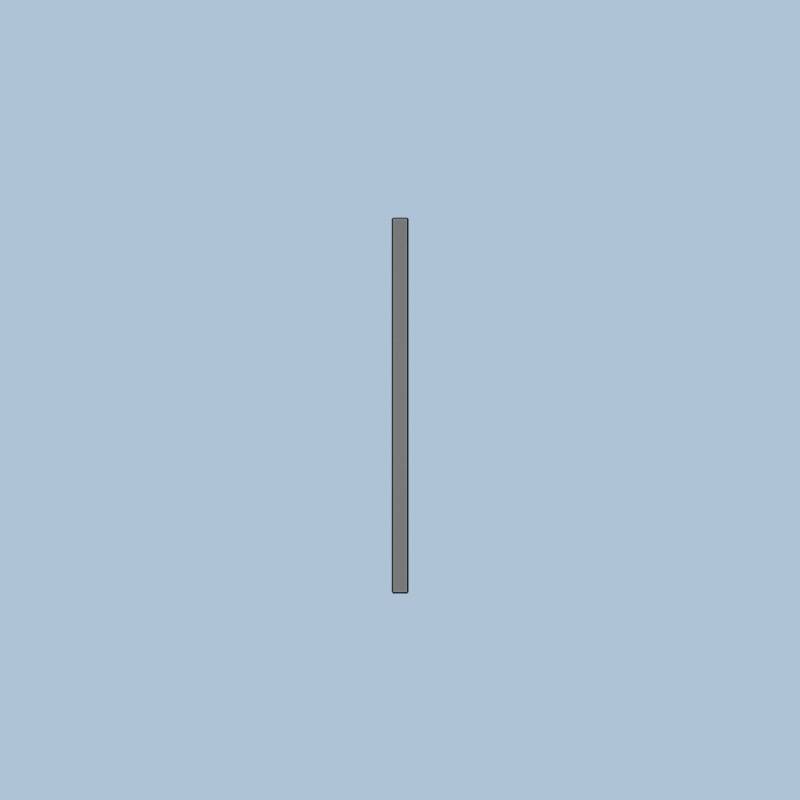 Aluminium Strip - 2.5 x 40 mm -  Aluminium
