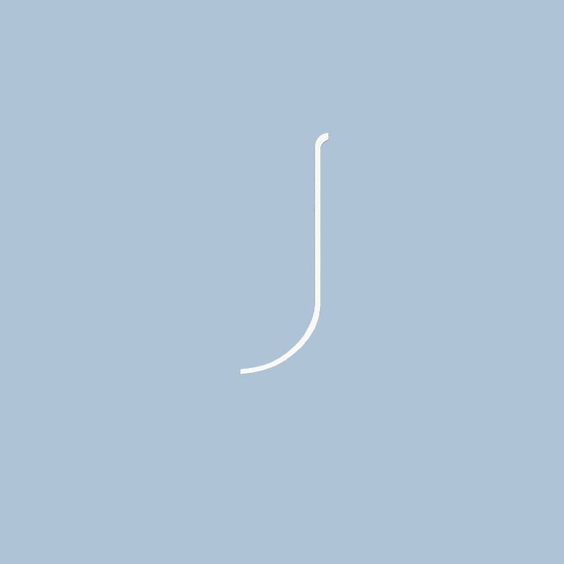 PVC Plint Wit (RAL 9003) - 20 x 60 mm -  Wit