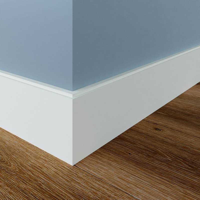 Nmc Plint Enzo - 15 x 100 mm -  Wit