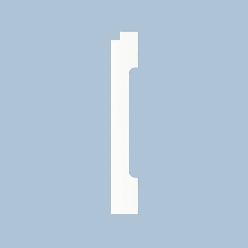 Nmc Plint Enzo - 15 x 100 mm -  Wit