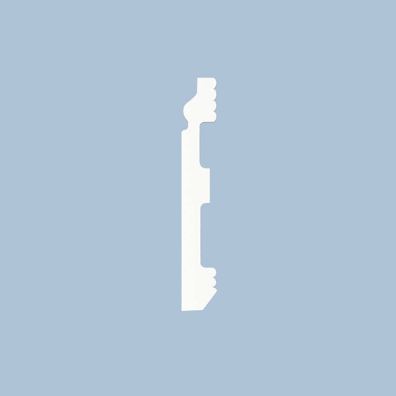 Nmc Plint Flexibel - 12 x 80 mm -  Wit