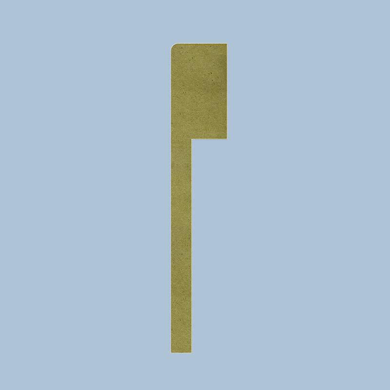 Gladde Overzetplint - 22 x 70 mm